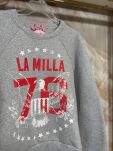 LA MILLA BLUZA OVERSIZE ORZEŁ SZARA - 3