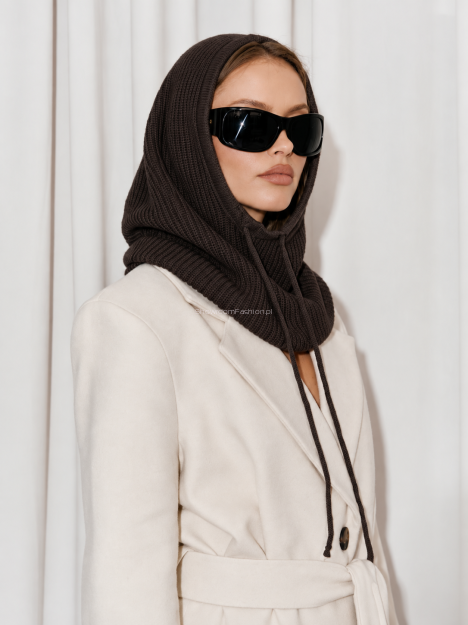 COCOMORE BALACLAVA KOMINOKAPTUR CZEKOLADA