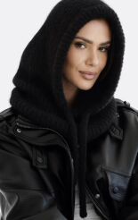 BY O LA LA...! BALACLAVA KOMINOKAPTUR CZARNY