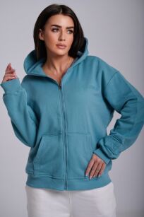 NATURAL SIDE BLUZA ROZPINANA MORSKA