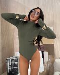 LA MILLA BODY Z SUWAKIEM KHAKI - 2