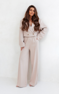 SEMPRE KOMPLET GARNITUR DRESOWY NINA CHŁODNY BEŻ