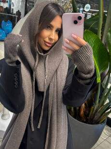 EMO BALACLAVA KOMINOKAPTUR TAUPE