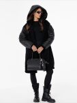 BY O LA LA! KURTKA BARANEK CZARNA - 2