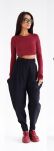 BY O LA LA...! SPODNIE HIGH WAIST Z WYCIĘCIAMI CZARNE - 2