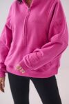 NATURAL SIDE BLUZA ZE STÓJKĄ I SUWAKIEM RÓŻ - 2