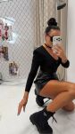 LA MILLA BODY Z PODUSZKAMI CZARNE - 5