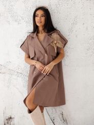 BY O LA LA...! KAMIZELKA Z KWIATEM KAKAO