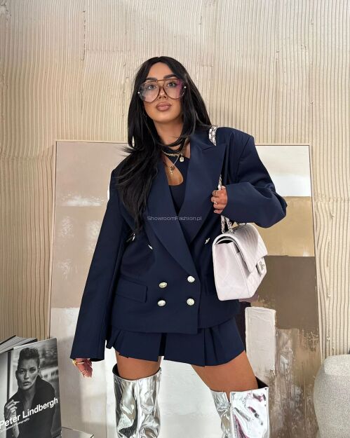 LA MILLA MARYNARKA Z SZEŚCIOMA GUZIKAMI GRANAT