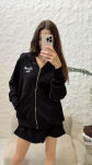 LA MILLA KOMPLET DRESOWY SPODENKI + BLUZA CZARNY - 11
