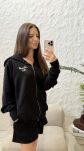 LA MILLA KOMPLET DRESOWY SPODENKI + BLUZA CZARNY - 10