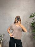 SWETER Z KRÓTKIMI RĘKAWAMI AIDA FANGO - 2