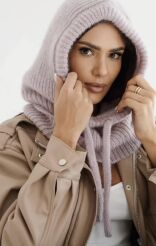 BY O LA LA...! BALACLAVA KOMINOKAPTUR RÓŻ