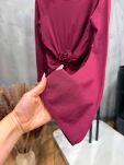 ROYAL CLUB BLUZKA LONGSLEEVE ROSSIE BLACK CHERRY (WINO) - 2
