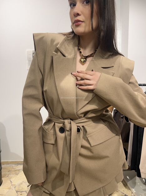 LA MILLA MARYNARKA WIGILIA LNIANA  CIEPŁY BEŻ