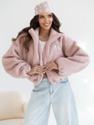 BY O LA LA!  BLUZA POLAR RÓŻ