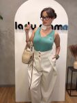 LADY DRAMA SPODNIE BOW PANNA COTTA - 2