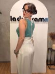 LADY DRAMA SPODNIE BOW PANNA COTTA - 4