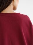 BY O LA LA! HAFTOWANA BLUZA PREMIUM BORDO - 3