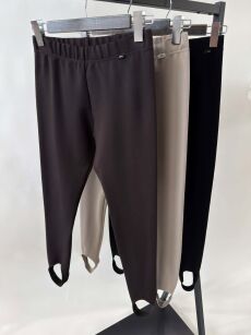 BY O LA LA...! LEGGINSY NARCIARKI CZARNE