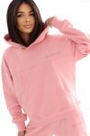 NATURAL SIDE BLUZA Z KAPTUREM BOXY JASNY RÓŻ - 2