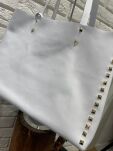 BY O LA LA ! TOREBKA SHOPPER SKÓRA NATURALNA BIAŁA - 6