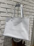 BY O LA LA ! TOREBKA SHOPPER SKÓRA NATURALNA BIAŁA - 7