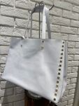 BY O LA LA ! TOREBKA SHOPPER SKÓRA NATURALNA BIAŁA - 8