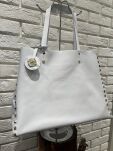 BY O LA LA ! TOREBKA SHOPPER SKÓRA NATURALNA BIAŁA - 2