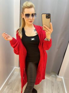 BY O LA LA...! BLUZKA TOP BLASZKA CZARNA