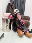 LA MILLA KOSZULA FLANELA W KRATĘ MALINA - 2