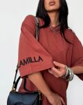 LA MILLA BLUZKA T-SHIRT AGRAFKA CEGLASTY - 2