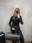 BY SWAN PARIS BLUZKA TRANSPARENTNA CZARNA - 4