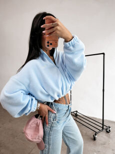 OLAVOGA BLUZA POLAR SOFTI NIEBIESKA