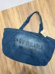 LADY DRAMA TOREBKA SHOPPER JEANS NIEBIESKA - 2