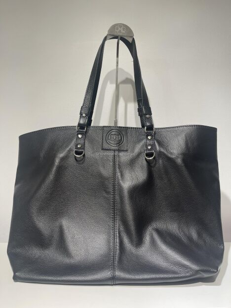 BY O LA LA ! TOREBKA SHOPPER LOGO CZARNA