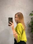 SWETER DAMSKI OVERSIZE Z KRÓTKIMI RĘKAWAMI KAKTUS - 4