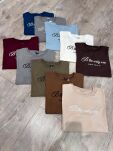 BY O LA LA! T-SHIRT OVERSIZE Z HAFTEM 