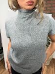 SWETER Z GOLFEM ELEVEN STUDIO SZARY - 3