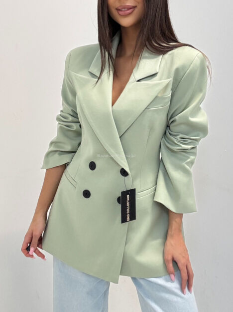 EMO MARYNARKA TALIOWANA DWURZĘDOWA MIĘTA