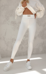 SEMPRE LEGGINSY LIJÁ ECRU - 3