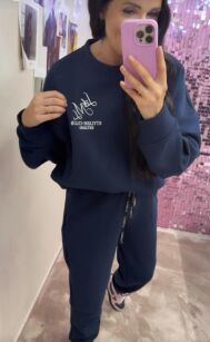 LA MILLA DRESOWA BLUZA STYLISH CLUB GRANAT