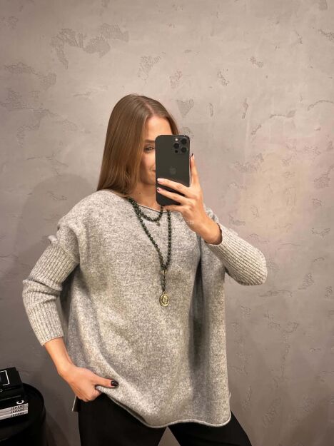 COCOMORE SWETER NIETOPERZ SZARY