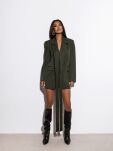 LA MILLA MARYNARKA/SUKIENKA WIĄZANE KLAPY ZIELONA - 3