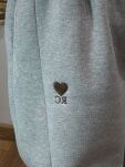 ROYAL CLUB SPODNIE DRESOWE OVERSIZE CIEMNOSZARE - 8