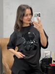 ROYAL CLUB T-SHIRT MIŚ CZARNY - 3