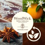 Incense & Myrrh - WoodWick - średnia świeca zapachowa z drewnianym knotem - ReNew Collection - 3