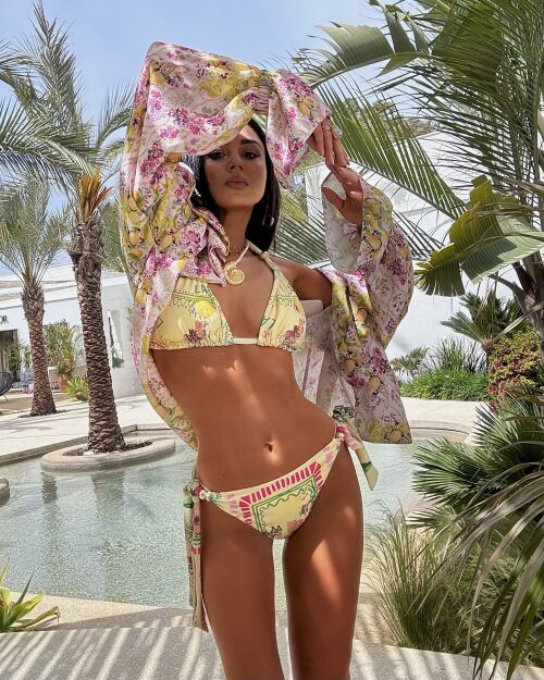 LA MILLA KOSTIUM KĄPIELOWY SUMMER PRINT ŻÓŁTY