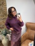 SWETER PREMIUM KID MOHER TOSCANA WRZOSOWY - 3