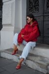 LAVESTINO BLUZA HOODIE BROOKLYN CZERWONA - 4